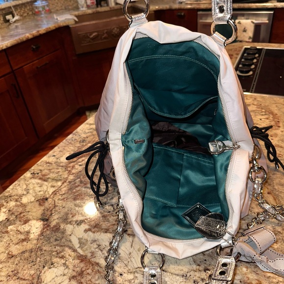 Coach Poppy Ombre Storypatch Spotlight Rhinestone XL Shoulder Bag Tote - Picture 4 of 4